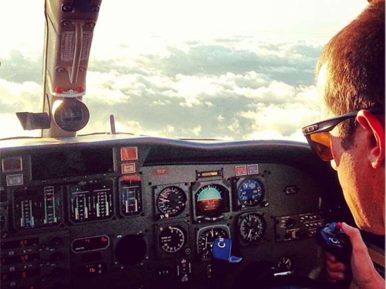 Bob afirmou que paix&atilde;o por voar vem desde a inf&acirc;ncia