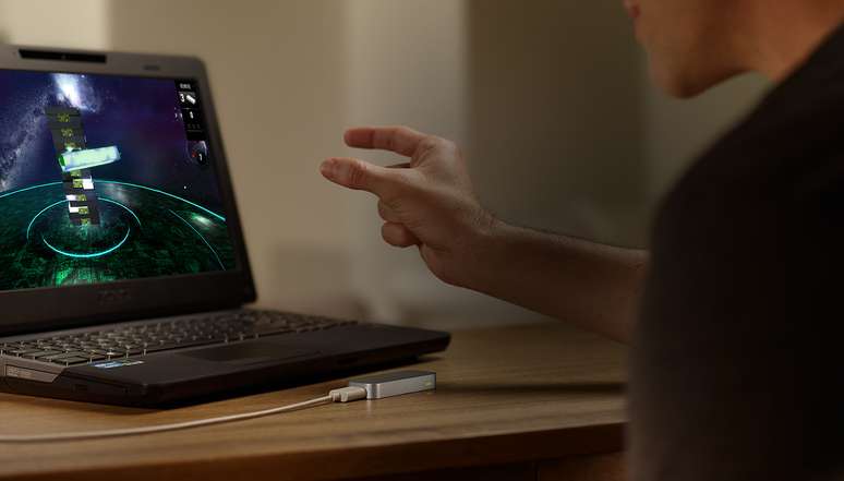 Leap Motion permite controlar o computador por gestos