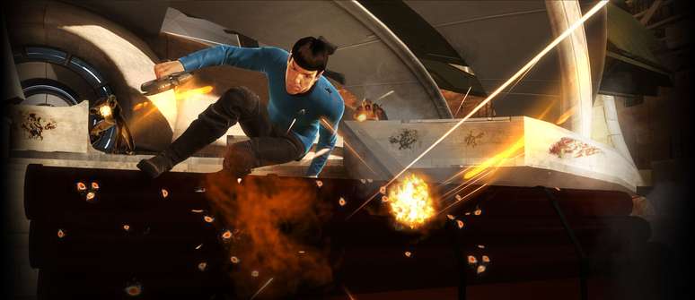 'Star Trek Video Game' é adaptado do novo filme, 'Além da Escuridão', apresentando um enredo paralelo