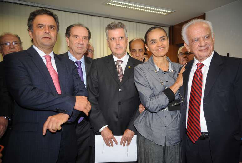 Marina Silva é recebida no Senado