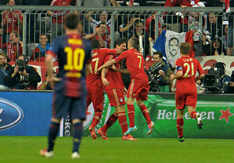 <p>Bayern goleou Barcelona por 4 a 0 pela semi da Liga dos Campeões</p>