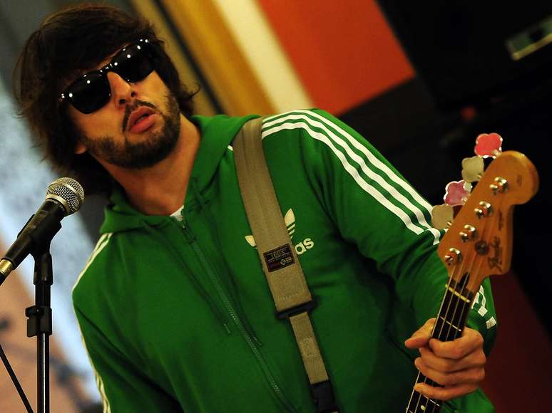 O Tihuana durante a grava&ccedil;&atilde;o exclusiva para o Terra em S&atilde;o Paulo. Ap&oacute;s o sucesso de Tropa de Elite e um hiato de quase sete anos sem nenhum disco novo, o grupo se prepara para lan&ccedil;ar Agora &Eacute; Pra Valer, sexto registro de in&eacute;ditas.