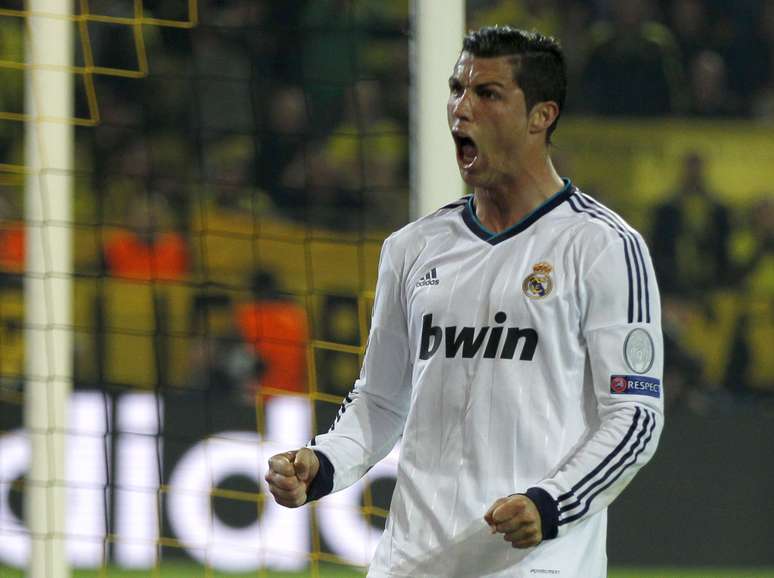 Cristiano Ronaldo descontou para o Real Madrid ainda no primeiro tempo