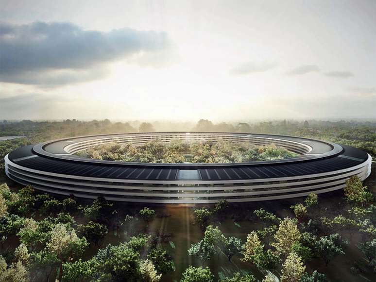 Novo prédio fica em terreno de 71,2 hectares em Cupertino, na Califórnia, mesma cidade onde hoje a Apple está sediada