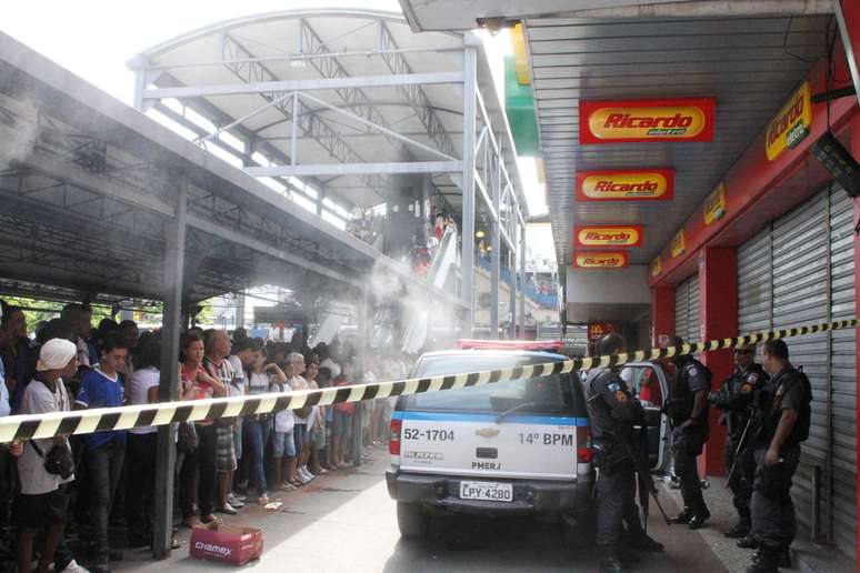 Local do crime foi isolado pela polícia em Bangu