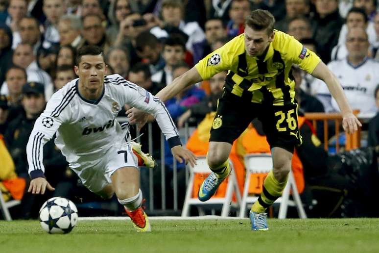 Cristiano Ronaldo sofreu com a marcação do Borussia Dortmund