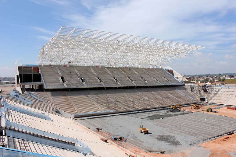 <p>Arena Corinthians está escalada para ser o palco da abertura da Copa do Mundo</p>