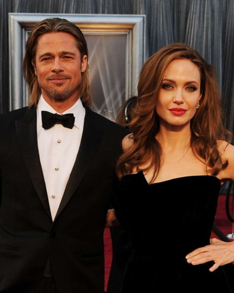 <p>Hoje Brad Pitt é casado com Angelina Jolie</p>