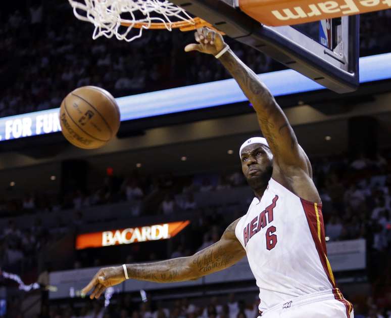 <p>Lebron James esteve no time ideal de todos jornalistas</p>