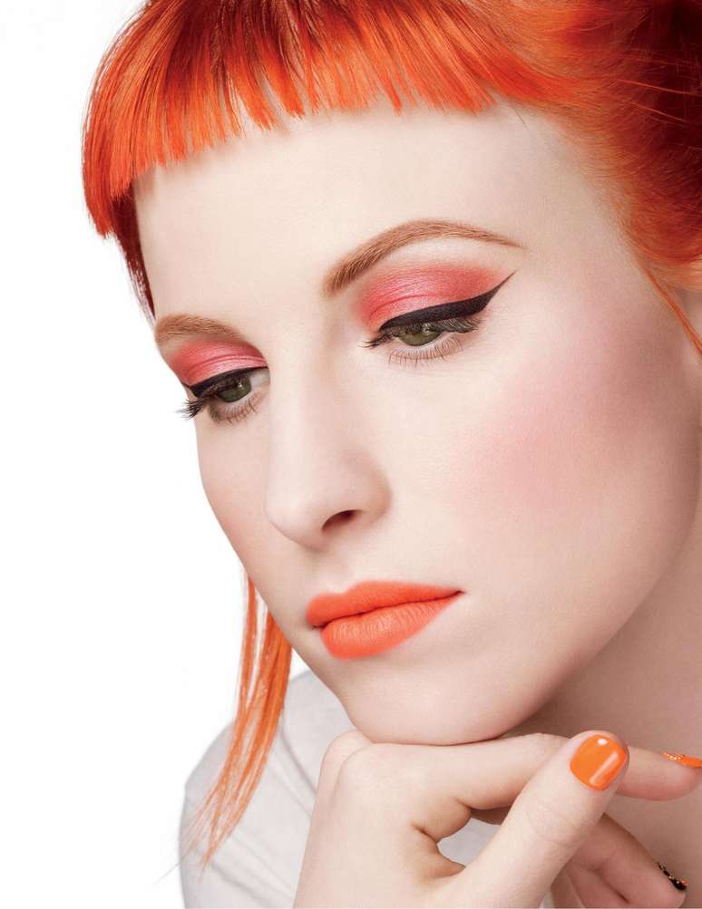 Hayley Williams é a vocalista da banda Paramore