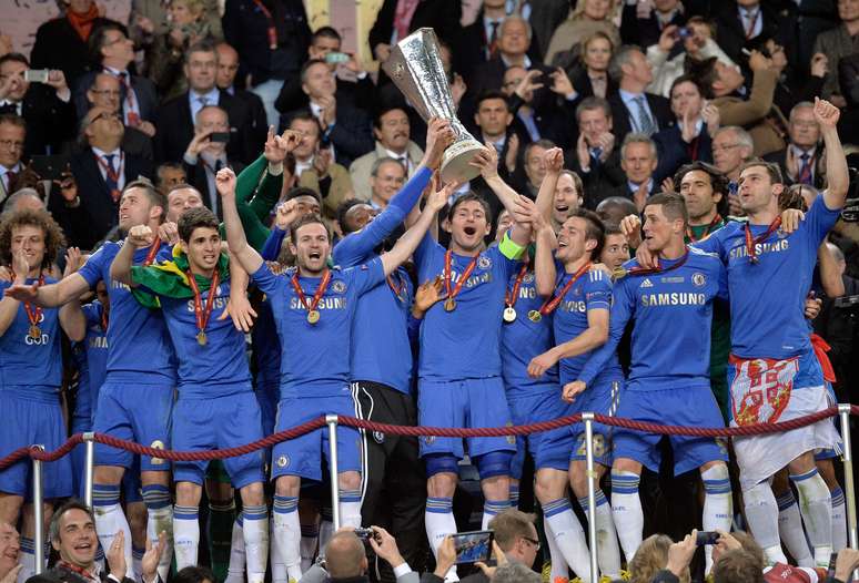 <p>Chelsea venceu a última edição da Liga Europa</p>