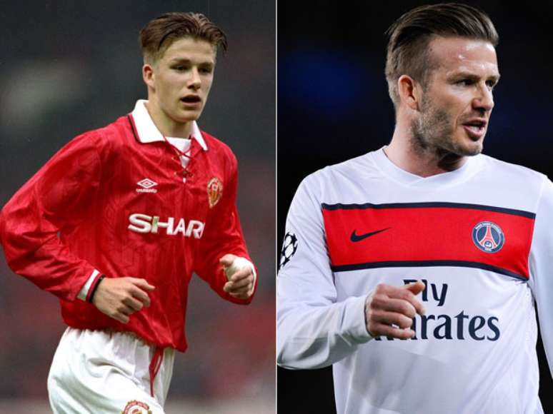 Conhecido por ter feito uma carreira mais midi&aacute;tica do que de conquistas de t&iacute;tulos, David Beckham anunciou nesta quinta-feira que se aposentar&aacute; da vida de jogador de futebol. &Iacute;dolo em clubes como Manchester United, Real Madrid e Milan, o ingl&ecirc;s acumulou admiradoras pela sua beleza e f&atilde;s pelo futebol com classe, marcado por lan&ccedil;amentos longos e bom desempenho em bolas paradas. Confira nas pr&oacute;ximas imagens um pouco da carreira de Beckham: