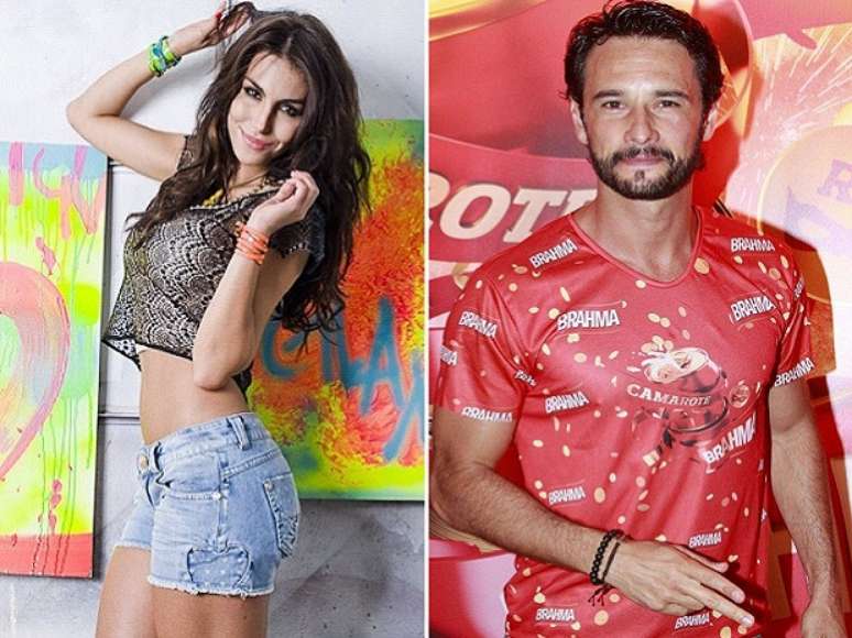 Mel Fronckowiak e Rodrigo Santoro