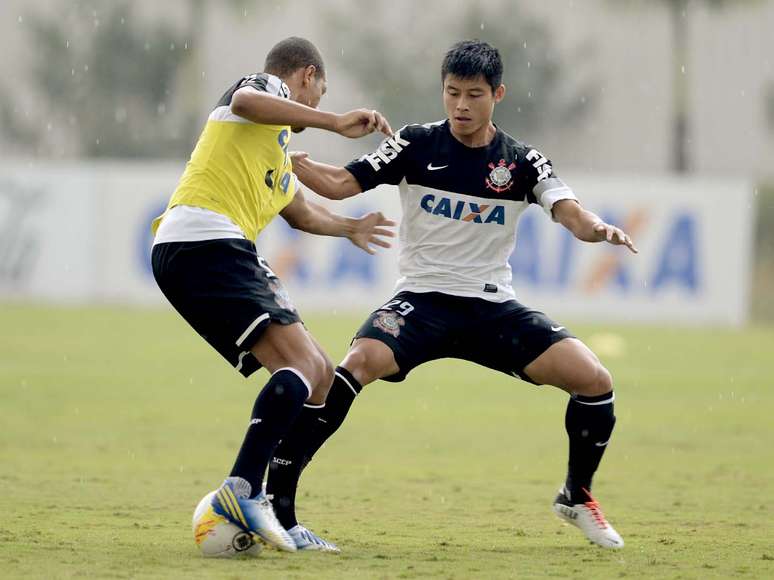 <p>Zizao teve poucas chances de atuar no Corinthians at&eacute; agora</p>