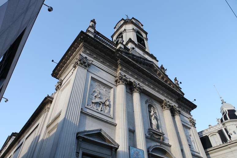 Basílica San José de Flores ponto de partida do circuito