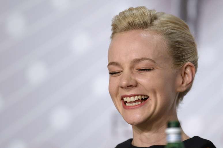 <p>Carey Mulligan durante coletiva de 'Inside Llewyn Davis', novo longa dos irmãos Cohen, no Festival de Cannes</p>