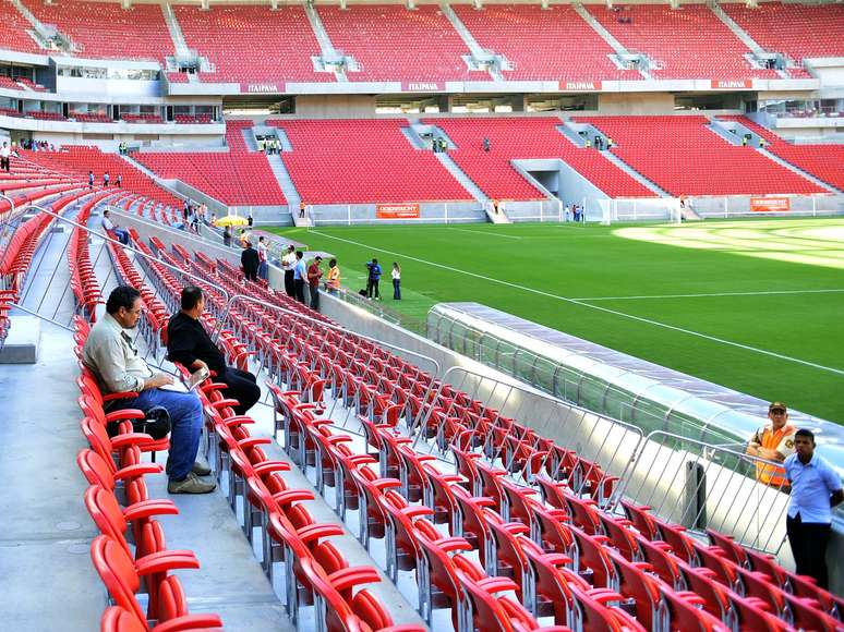 <p>Presidente participou da inauguração de todos os estádios da Copa das Confederações</p>