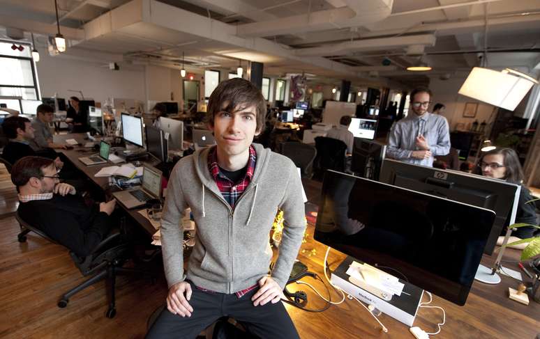 <p>David Karp fundou o Tumblr em 2007</p>