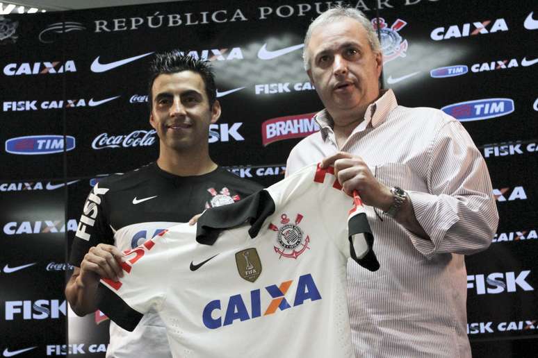 <p>Maldonado jogou pelo Flamengo em 2012, se recuperou de lesão no Corinthians e acertou contrato até o final do ano</p>