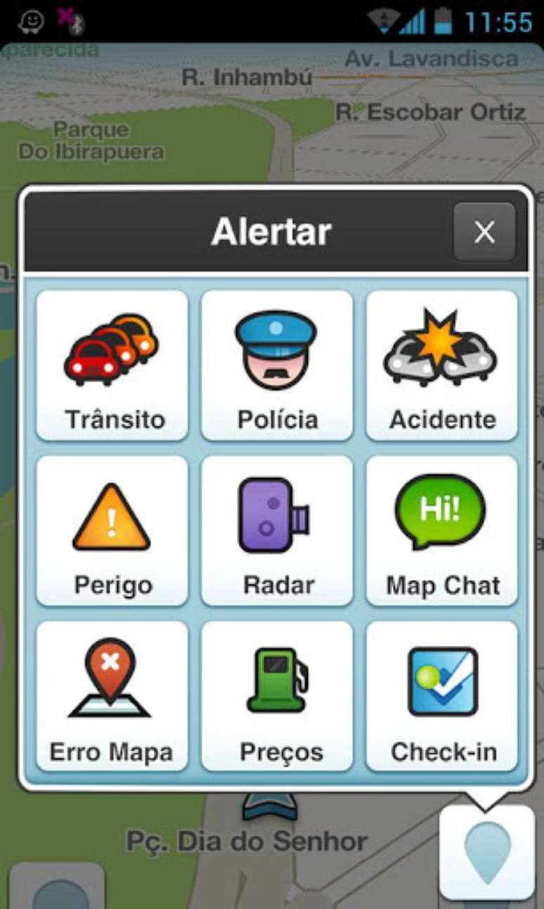 <p>Aplicativo de geolocalização Waze é abastecido com informações do trânsito fornecidos pelos próprios usuários</p>