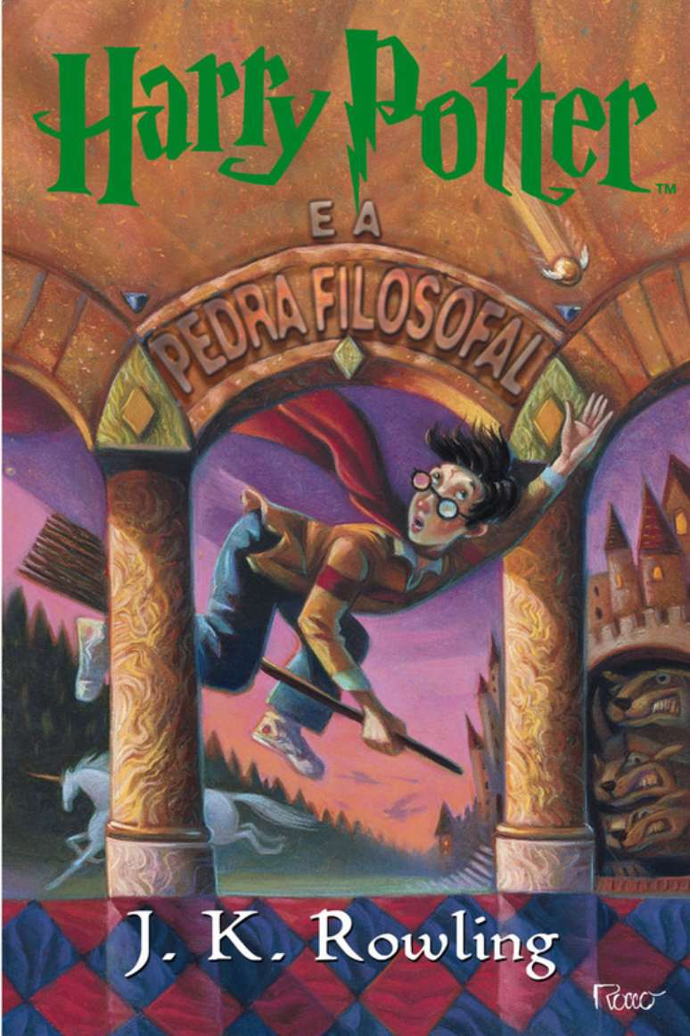 Harry Potter e A Pedra Filosofal é o primeiro livro da série