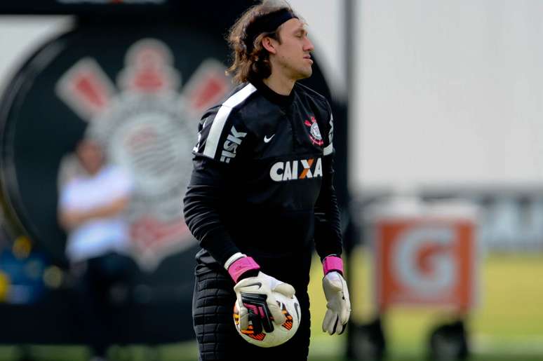 <p>Goleiro Cássio quer ver Corinthians forte em todas as competições</p>