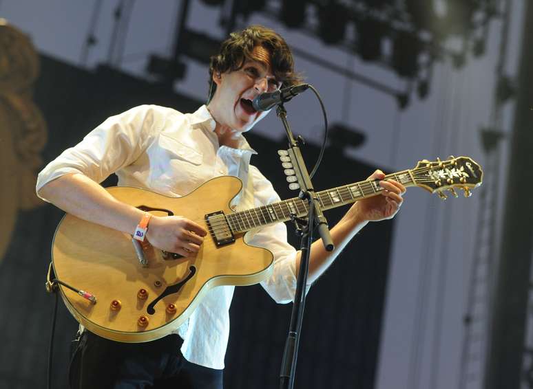 Ezra Koenig, vocalista do Vampire Weekend