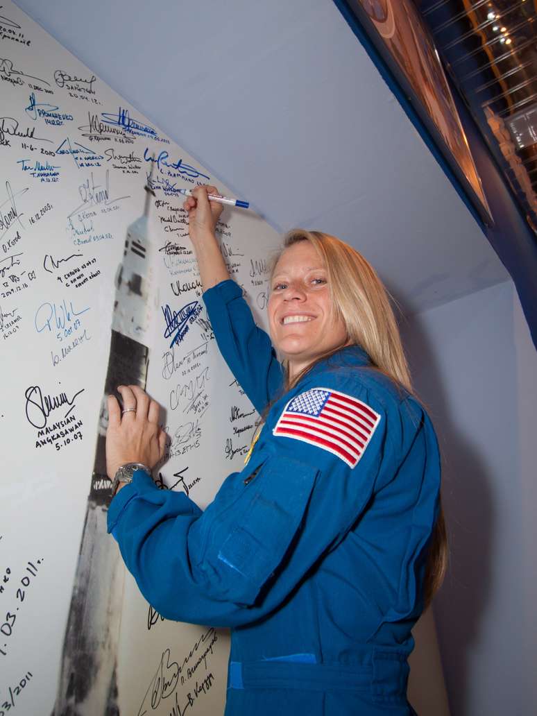 Karen Nyberg passou 13 dias no espaço, entre maio e junho de 2008