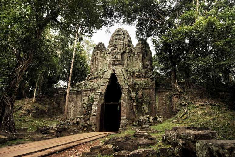 <p>Angkor Wat é ponto imperdível para quem visita o Camboja</p>