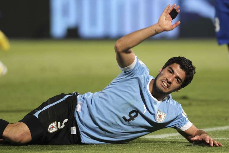 <p>Suárez defendeu o Uruguai na Copa das Confederações</p>