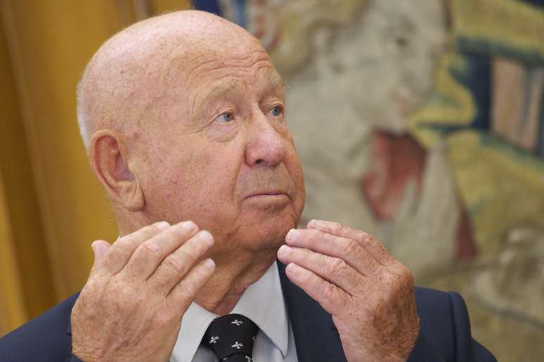 <p>O ex-cosmonauta soviético Alexei Leonov durante evento em 2011</p>