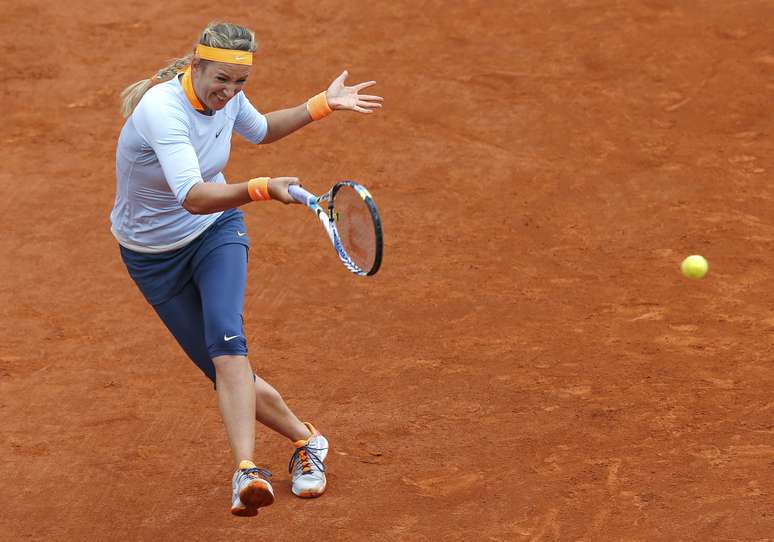 <p>Bielorrussa eliminou a russa Elena Vesnina por 2 sets a 0</p>