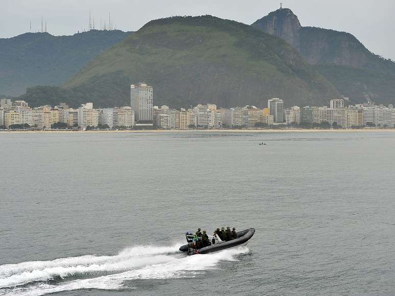 A Marinha do Brasil ficará resposável pela segurança da área marítima durante a Copa das Confederações e Jornada Mundial da Juventude