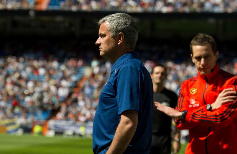 <p>Mourinho fez sua &uacute;ltima partida no comando do Real Madrid</p>