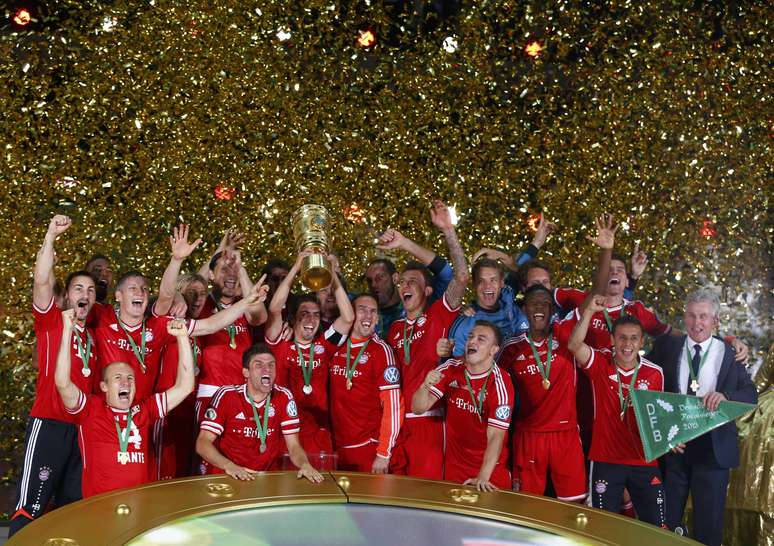 Bayern de Munique encerrou a temporada com o título da Copa da Alemanha