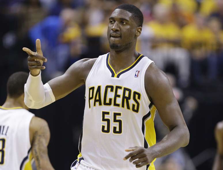 O pivô Roy Hibbert anotou 24 e obteve mais 11 rebotes