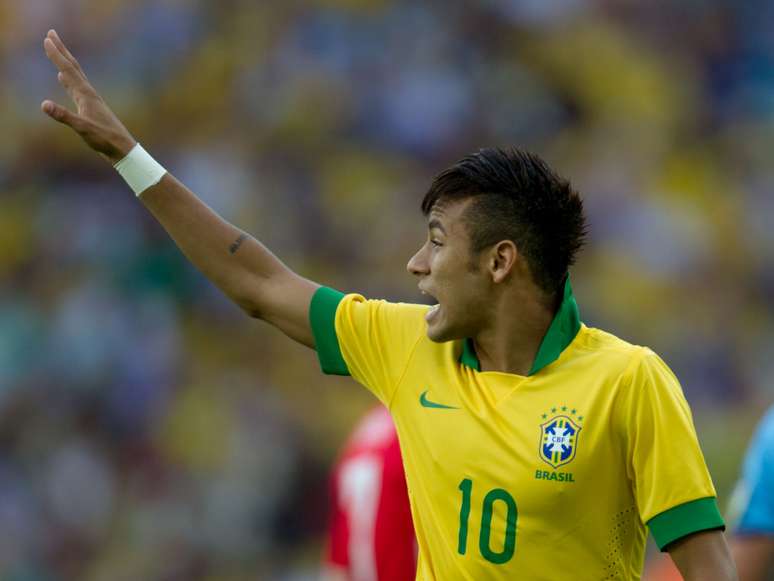 <p>Neymar trocou a camisa 11 pela 10 para a Copa das Confedera&ccedil;&otilde;es</p>