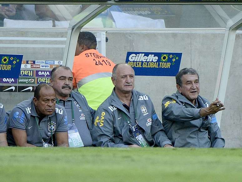 <p>Felipão segue sem vencer com força máxima desde que voltou à Seleção</p>