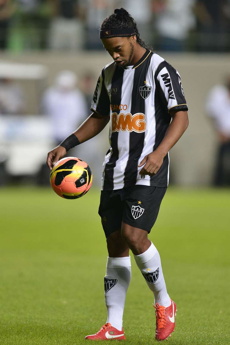 <p>Ronaldinho completa um ano de Atlético-MG</p>