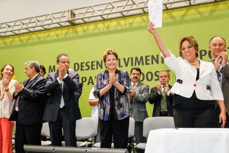 Ao fazer referência ao presidente da Central Única dos Trabalhadores (CUT), Dilma confundiu o Rio Grande do Norte com o Rio Grande do Sul nesta segunda-feira