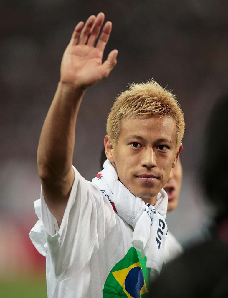 <p>Keisuke Honda &eacute; um dos destaques do Jap&atilde;o</p>