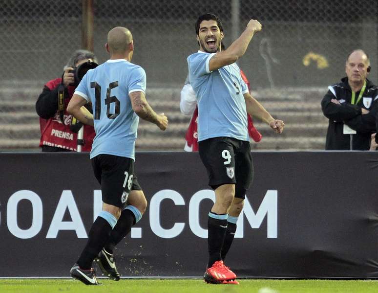 <p>Autor de gol de vitória sobre a França (foto), Suárez desfalcou o Uruguai em jogo contra a Venezuela pelas Eliminatórias Sul-Americanas</p>