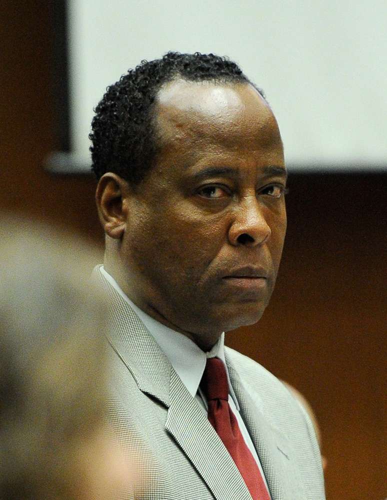 Conrad Murray, m&eacute;dico condenado por aplicar uma dose letal de propofol em Michael Jackson