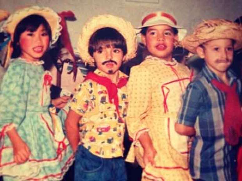 Kak&aacute; relembrou inf&acirc;ncia e afirmou que adora festas juninas