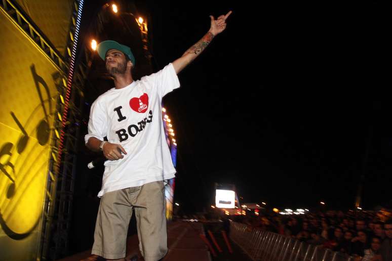 Realizado em Ribeir&atilde;o Preto, no interior de S&atilde;o Paulo, o festival Jo&atilde;o Rock recebeu v&aacute;rias atra&ccedil;&otilde;es musicais no s&aacute;bado (8). Na foto, apresenta&ccedil;&atilde;o do Cone Crew Diretoria