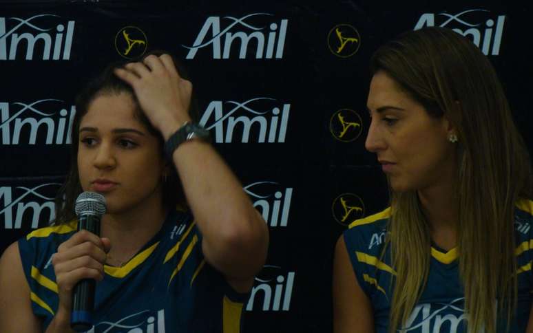 Al&eacute;m de Nat&aacute;lia (&agrave; esq.), Amil contratou Tandara, Kristin Richards e Carol Gattaz