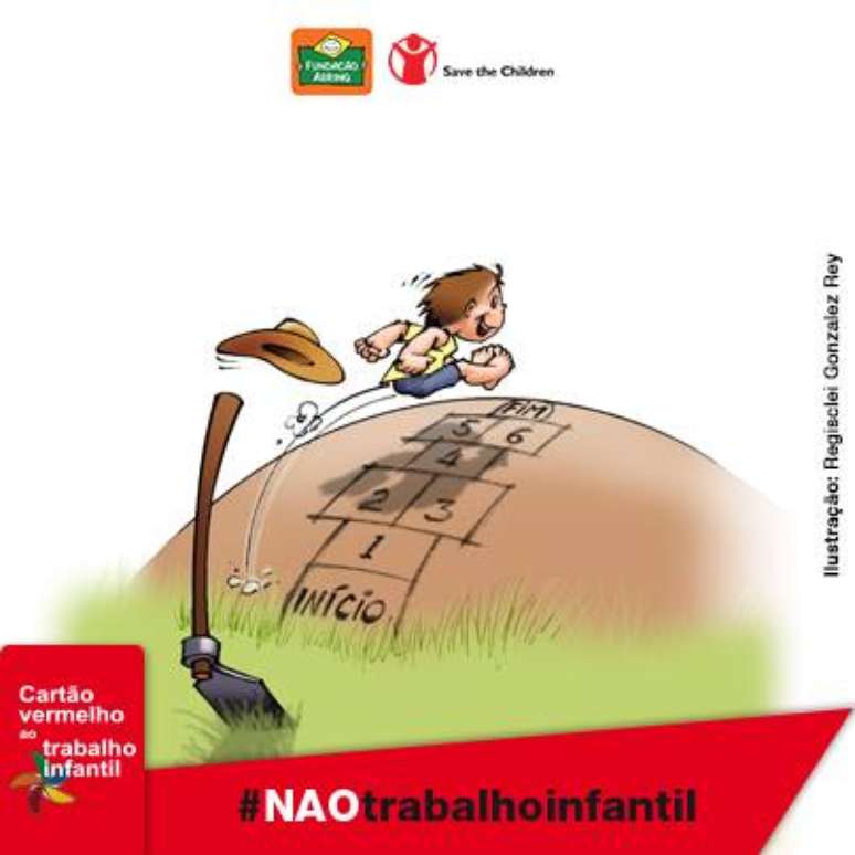 Uma cartilha contra o trabalho infantil foi lançada pela Fundação Abrinq