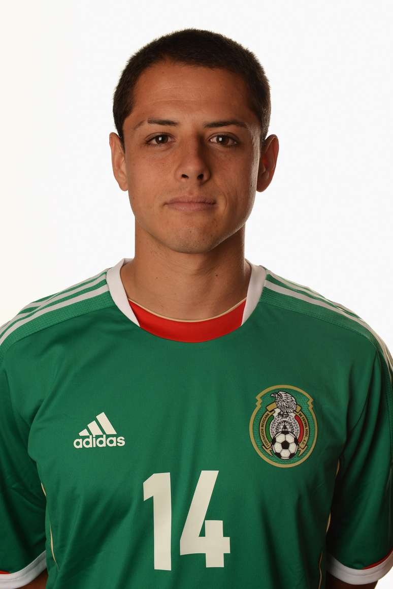 <p>Chicharito Hernandez é a esperança de gols da seleção Mexicana na Copa das Confederações</p>