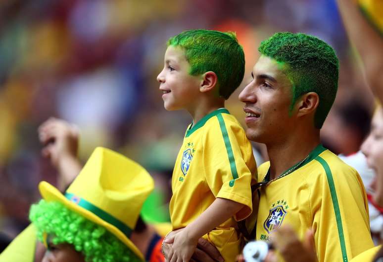 <p>Durante o jogo, torcedores incentivaram Seleção, que mostrou bom desempenho e venceu o Japão por 3 a 0</p>