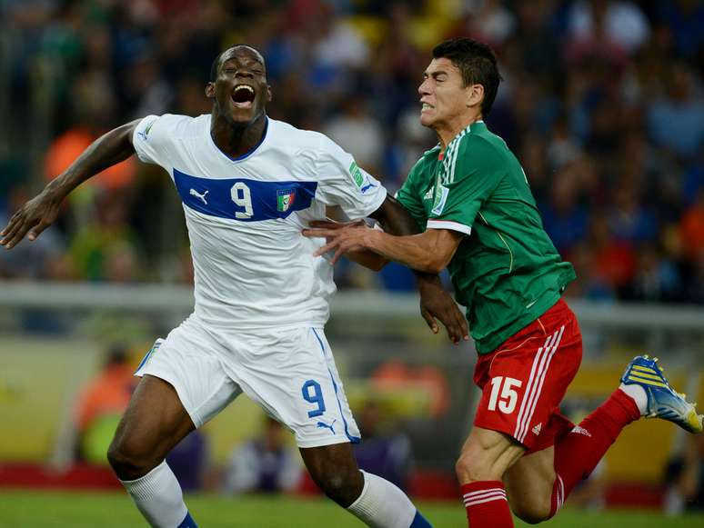 <p>Balotelli é o principal jogador de ataque da Itália</p>